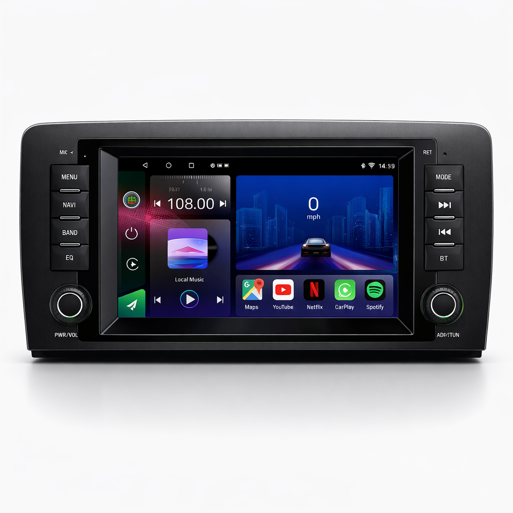 Mercedes R-Class 2005-2017 Android 15 Car Stereo Head Unit | CarPlay & Android Auto - Pluscenter