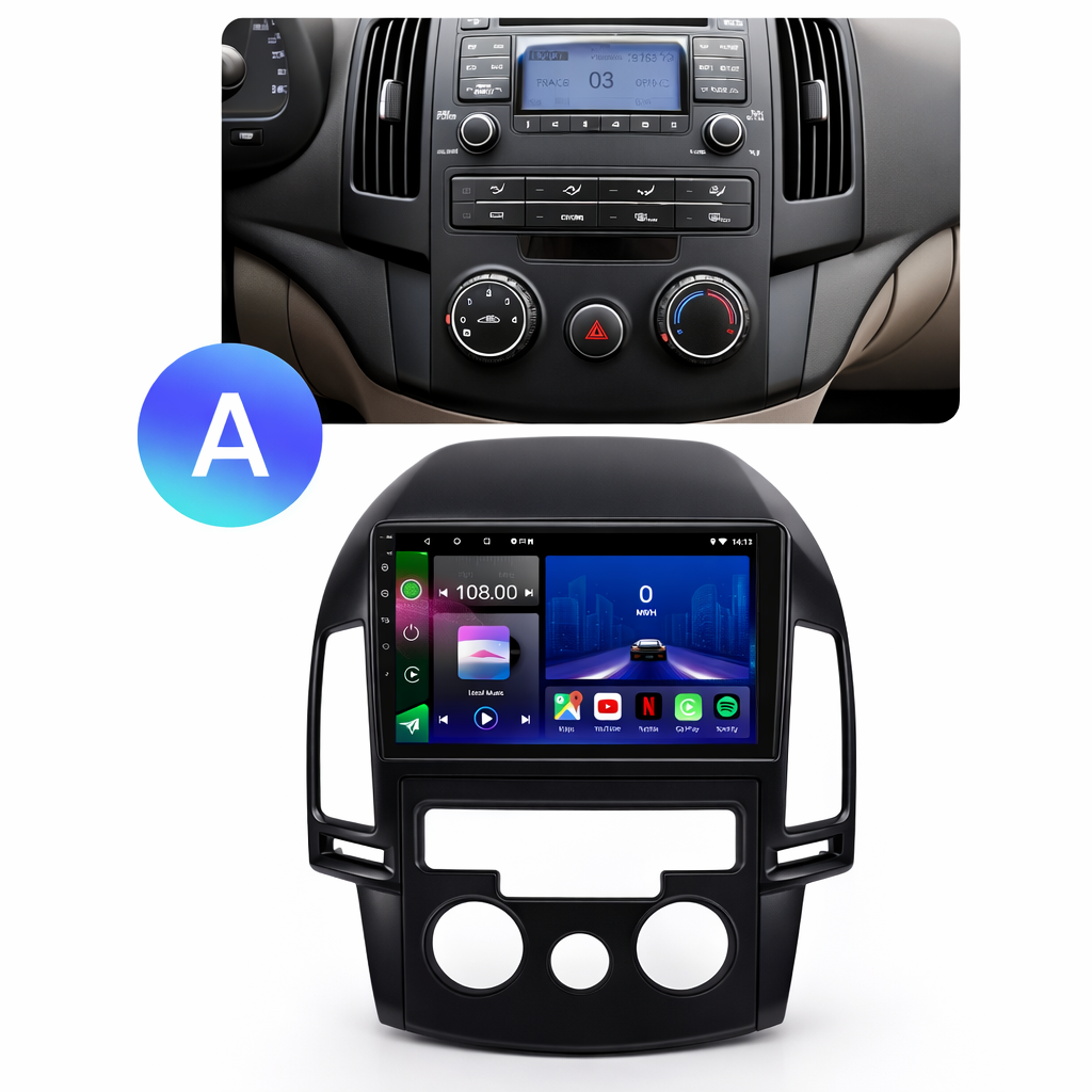 Hyundai i30 2008-2012 Android 15 Car Stereo Head Unit | CarPlay & Android Auto - Pluscenter