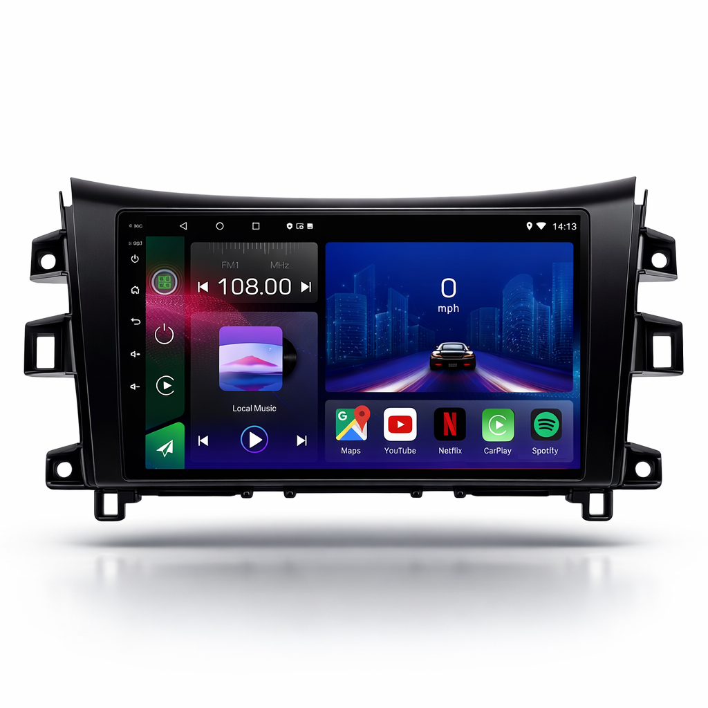 Nissan Navara 2015-2022 Android 15 Car Stereo Head Unit | CarPlay Android Auto - Pluscenter