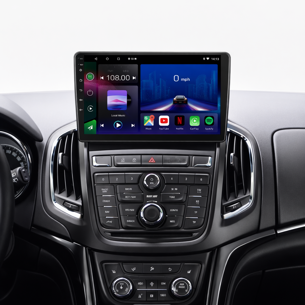 Vauxhall Zafira Tourer C 2011-2016 Android 15 Car Stereo Head Unit | CarPlay Android Auto - Pluscenter