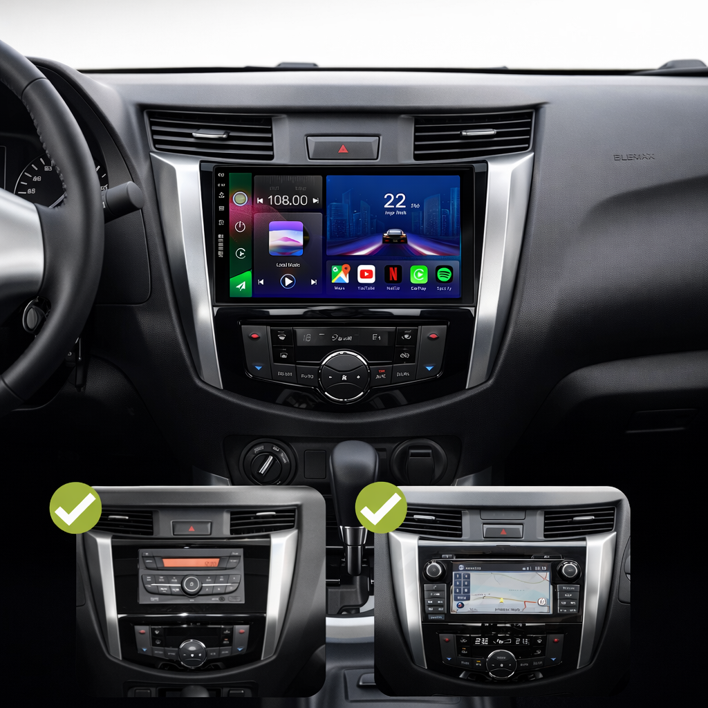Nissan Navara 2015-2022 Android 15 Car Stereo Head Unit | CarPlay Android Auto - Pluscenter