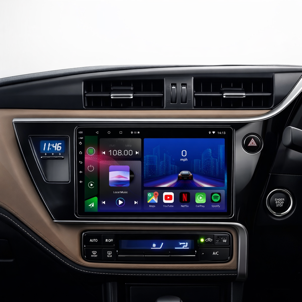Toyota Corolla & Auris 2016-2019 Android 15 Car Stereo Head Unit | CarPlay Android Auto RHD - Pluscenter
