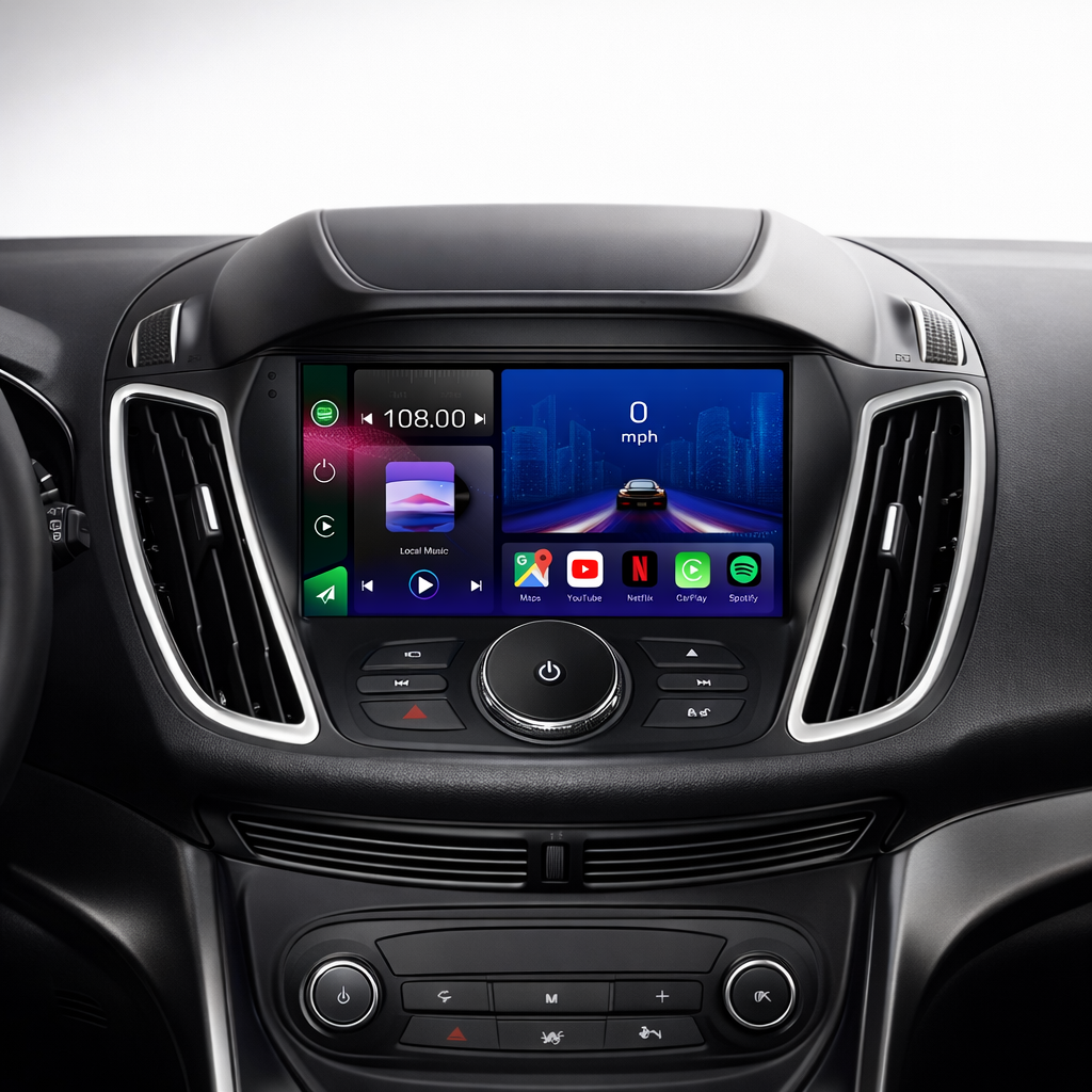 vado | Kuga Escape C-Max | 2012-2019 | androide 12 | Estéreo de coche | Unidad principal