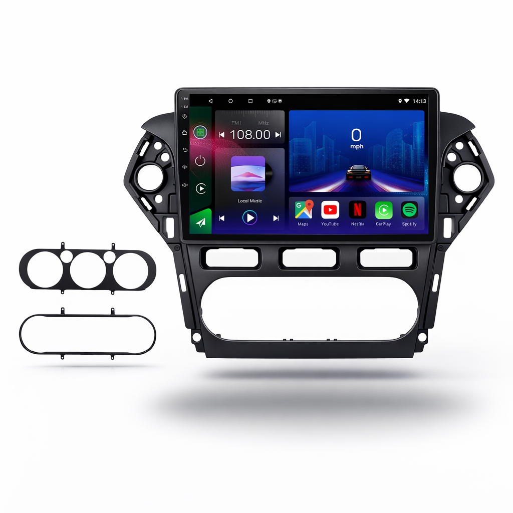 Ford Mondeo MK4 2007-2014 Android 15 Car Stereo Head Unit | CarPlay & Android Auto - Pluscenter