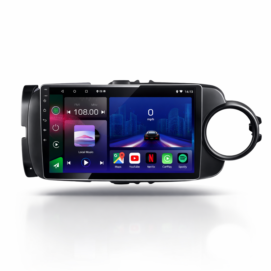 Toyota Yaris 2012–2017 Android 15 Car Stereo Head Unit | CarPlay Android Auto - Pluscenter