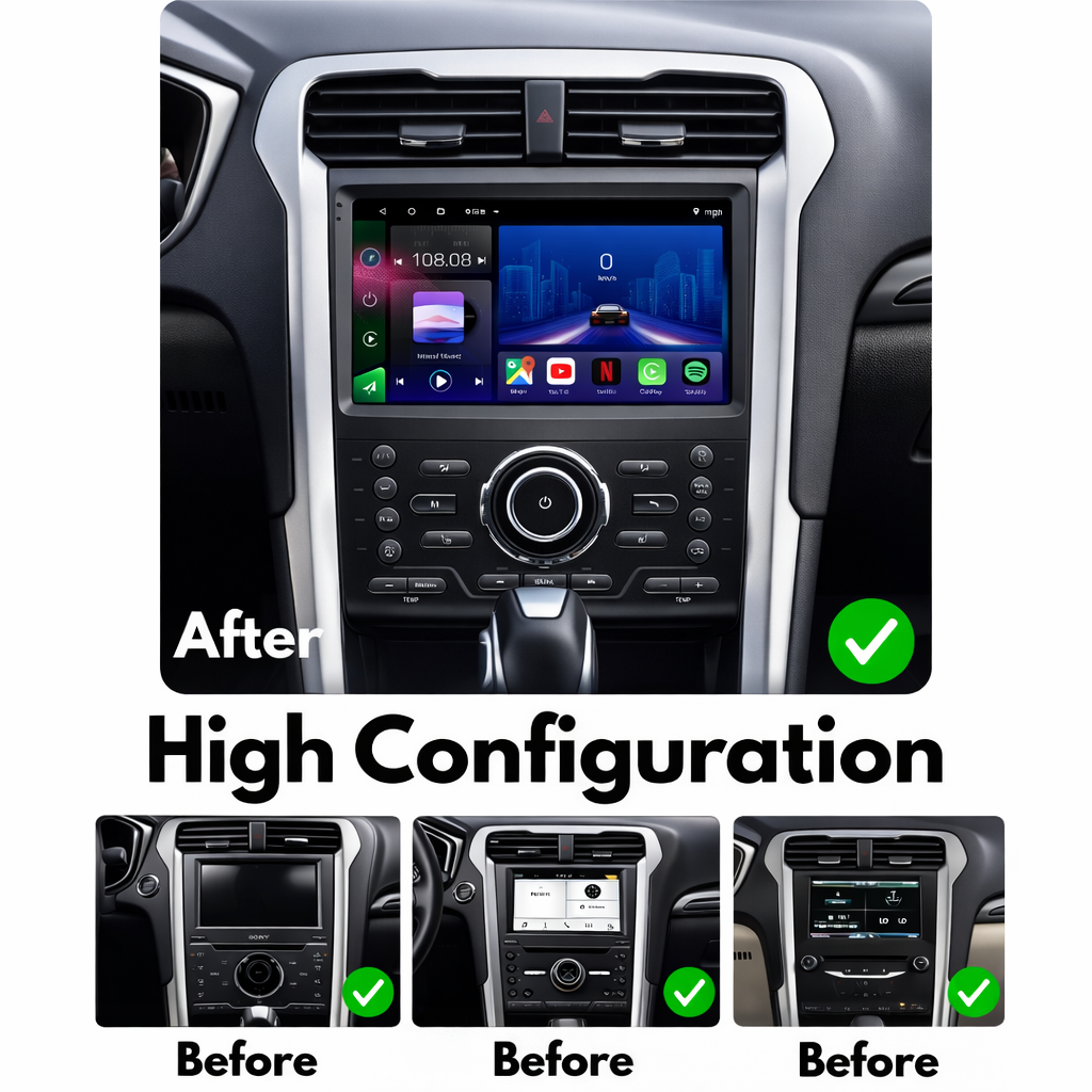 Ford Mondeo MK5 Fusion 2013-2022 Android 15 Car Stereo Head Unit | CarPlay & Android Auto