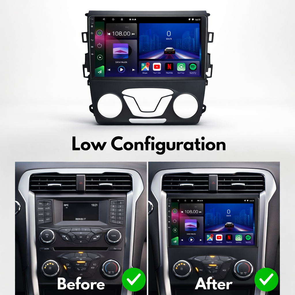 Ford Mondeo MK5 Fusion 2013-2022 Android 15 Car Stereo Head Unit | CarPlay & Android Auto