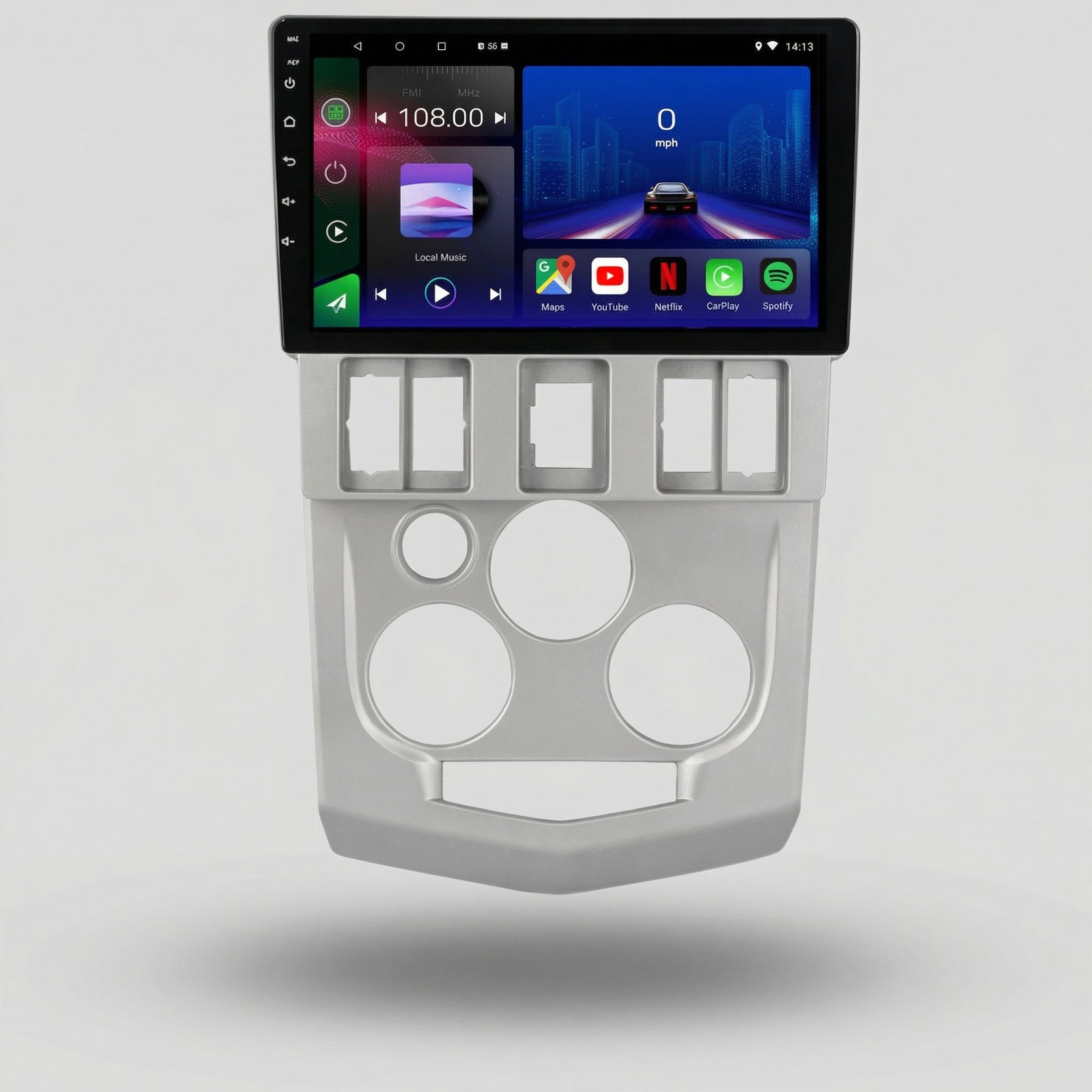 Dacia Logan 2004-2009 Android 14 Car Stereo Head Unit CarPlay Android Auto - Pluscenter