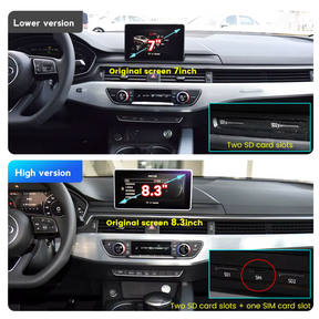 Audi A4 A5 B9 S RS | 2015-2023 | Android 13 Wireless CarPlay & Android Auto | Car Stereo Head Unit RHD