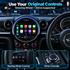 For Mini Wireless Apple CarPlay Retrofit Android Auto Decoder Box NBT CIC EVO Original Screen - Pluscenter