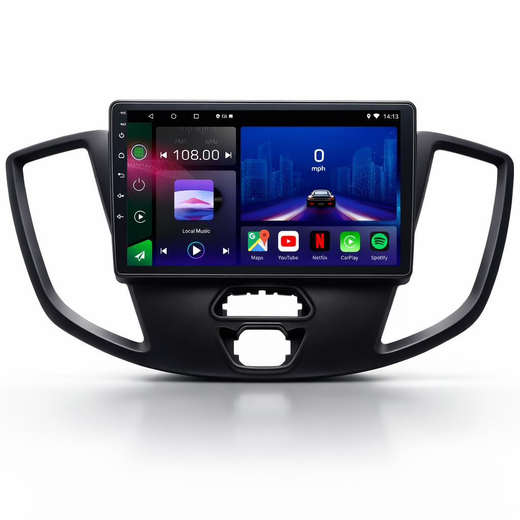 Ford Transit Tourneo 2013-2019 Android 14 Car Stereo Head Unit CarPlay Android Auto - Pluscenter