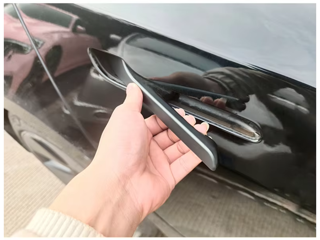 For Tesla 3 | Y Carbon Fiber Door Handle Cover Protector