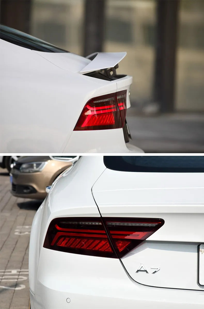 Audi | A7 S7 RS7 | 2011-2018 | Car Lights LED Rear Tail Lights Sequential Turn Signal - Pluscenter