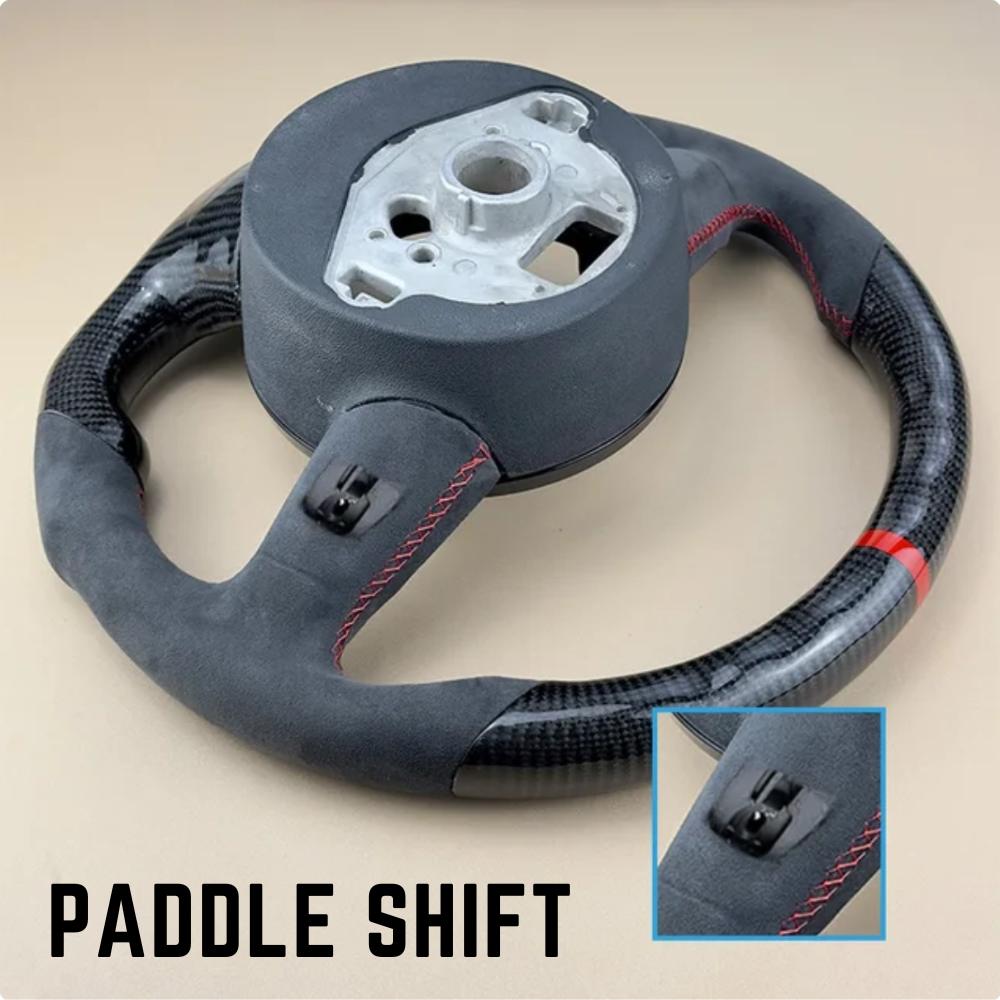 Audi | Carbon Steering Wheel Alcantara | A3 A4 A5 A6 A7 Q3 Q5 Q7 | | Upgrade - Pluscenter