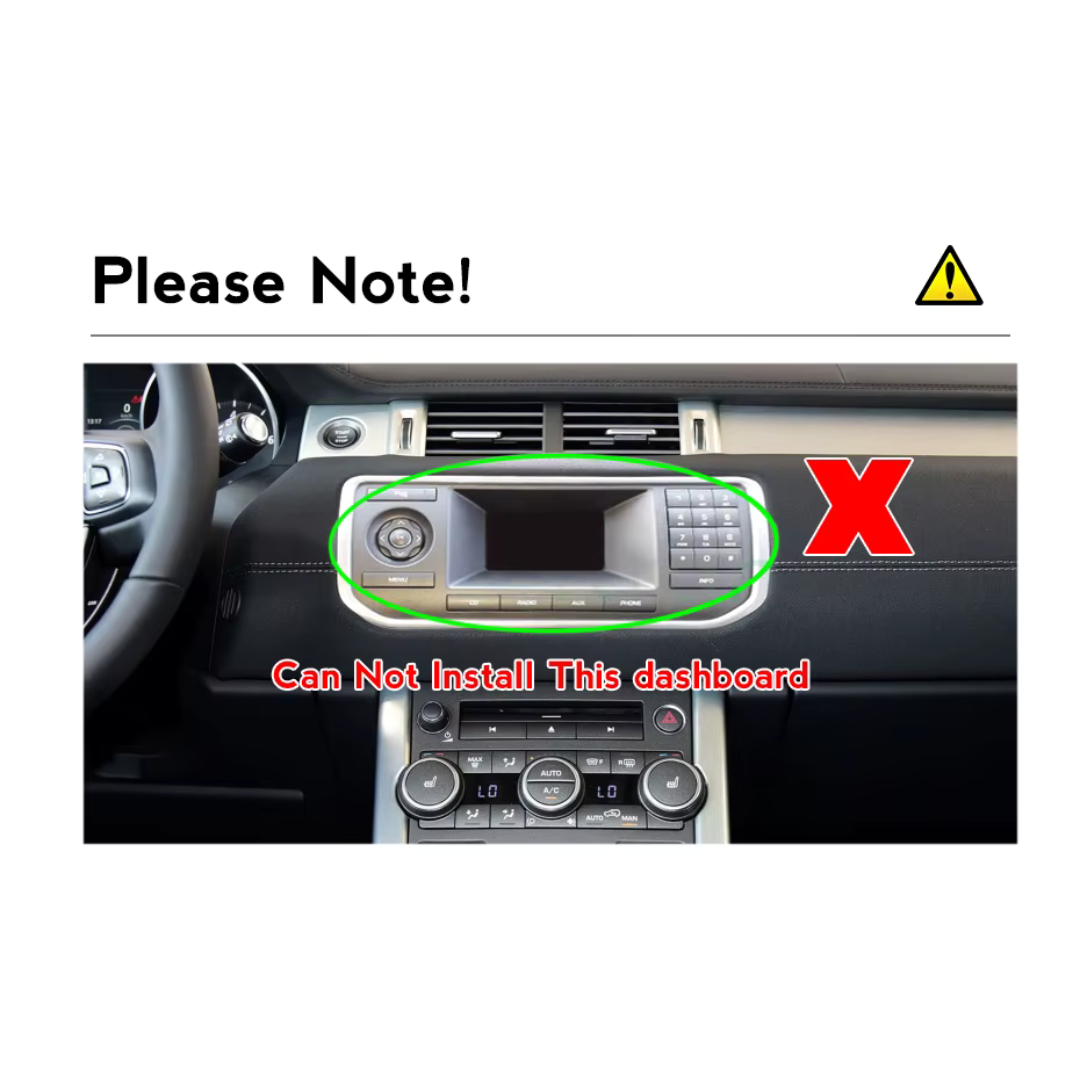 Range Rover Evoque | 2011-2018 | Android 14 Wireless CarPlay & Android Auto | Car Stereo Head Unit - Pluscenter