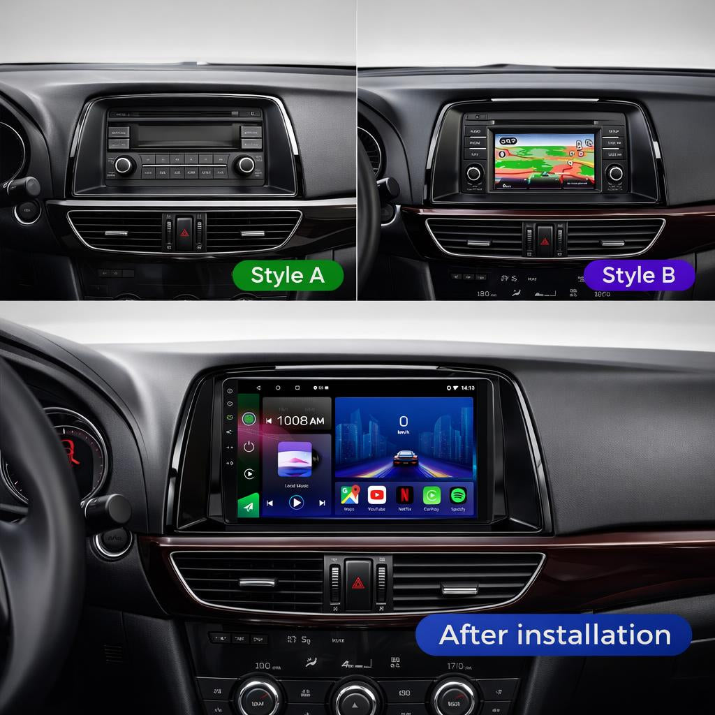 Mazda 6 | 2012-2015 | Android 14 | Car Stereo | Head Unit - Pluscenter