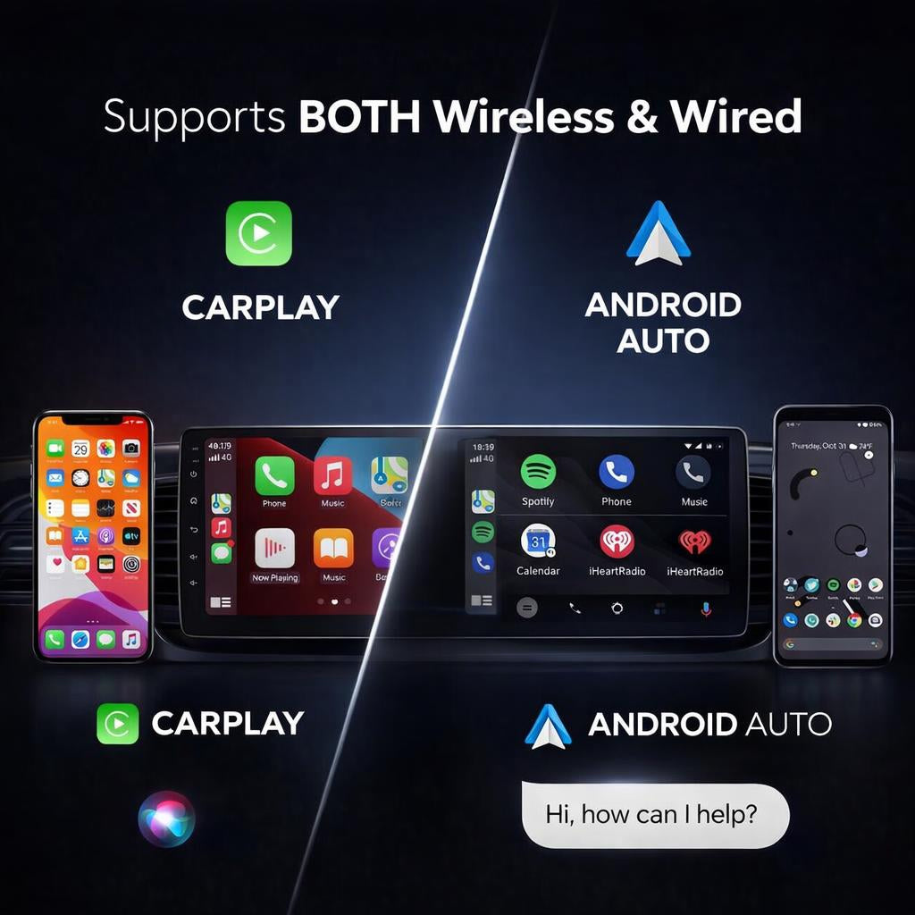 Seat Leon 2013-2020 & Ibiza 2014-2017 Android 15 Car Stereo Head Unit | CarPlay Android Auto - Pluscenter