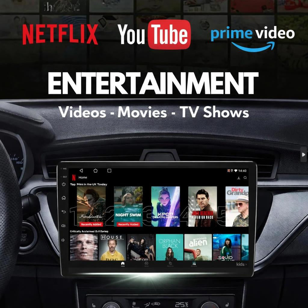 Suzuki Splash & Vauxhall Agila 2008-2014 Android 15 Car Stereo Head Unit | CarPlay Android Auto - Pluscenter