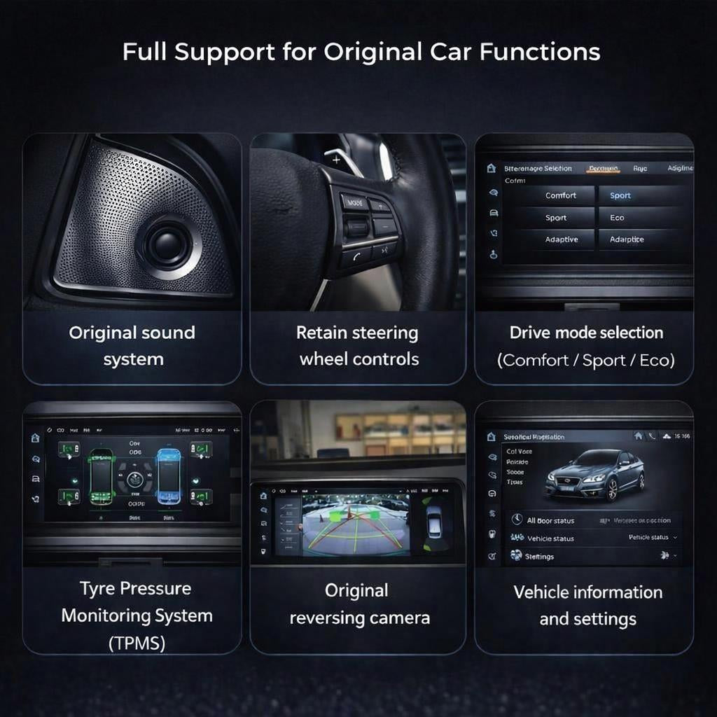 Seat Ibiza 2009-2014 Android 15 Car Stereo Head Unit | CarPlay Android Auto - Pluscenter