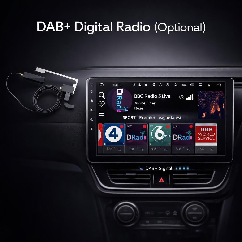 Vauxhall Corsa E Adam 2013-2019 Android 15 Car Stereo Head Unit | CarPlay Android Auto - Pluscenter