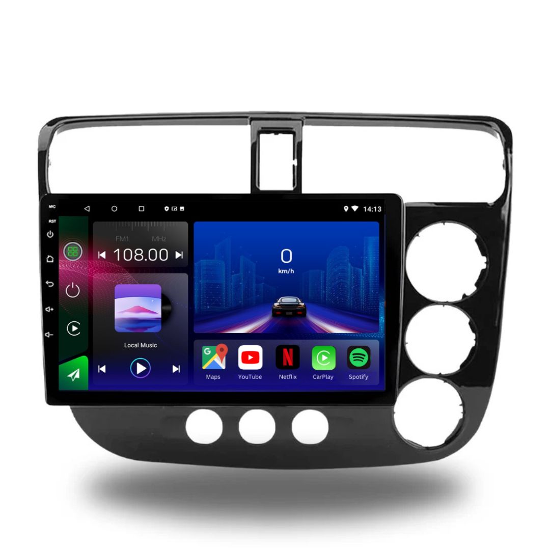 Honda Civic | 2000-2005 | Android 14 | Car Stereo | Head Unit - Pluscenter