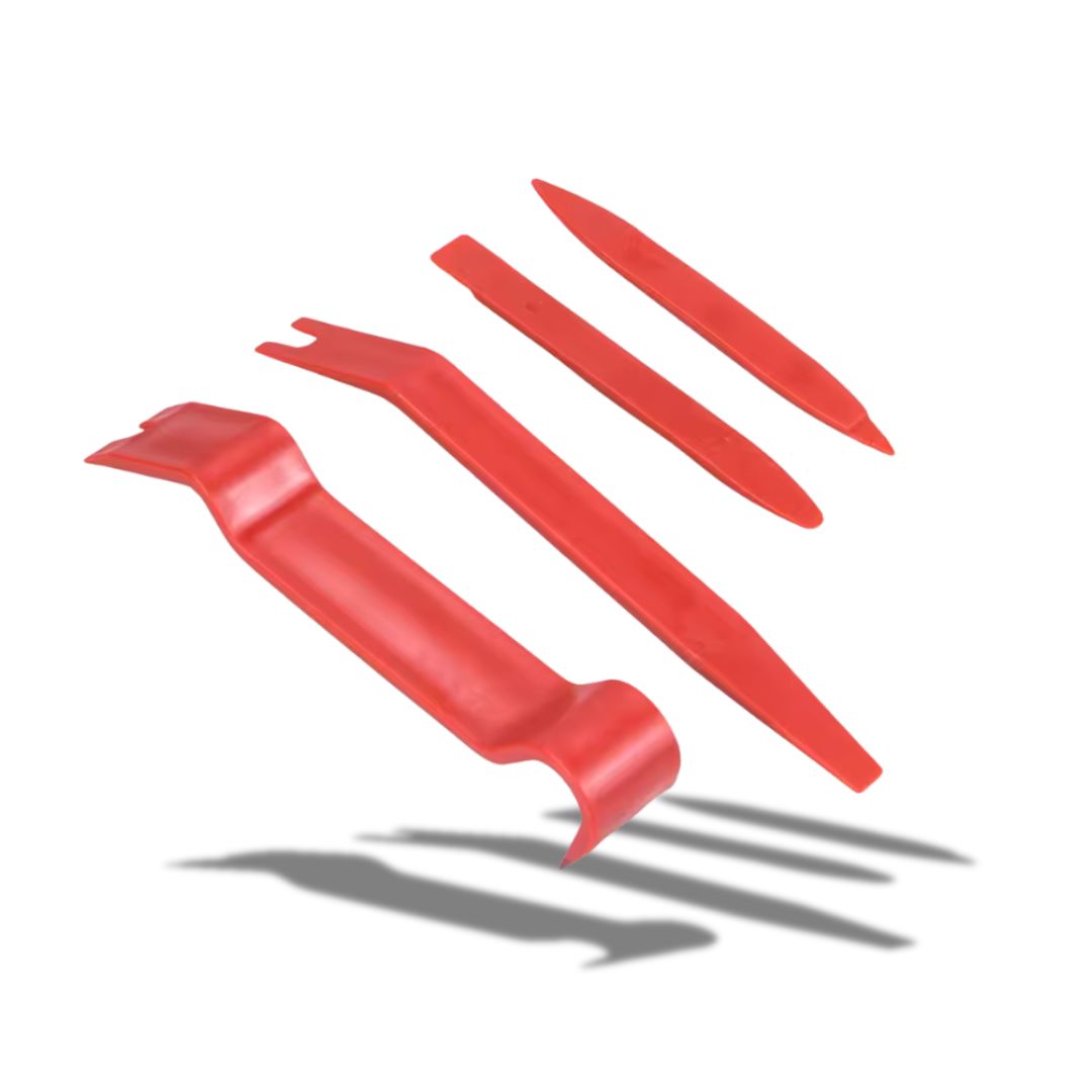 Car Trim Removal Tool Kit – 4PCS Interior Panel & Dash Removal Set - Pluscenter