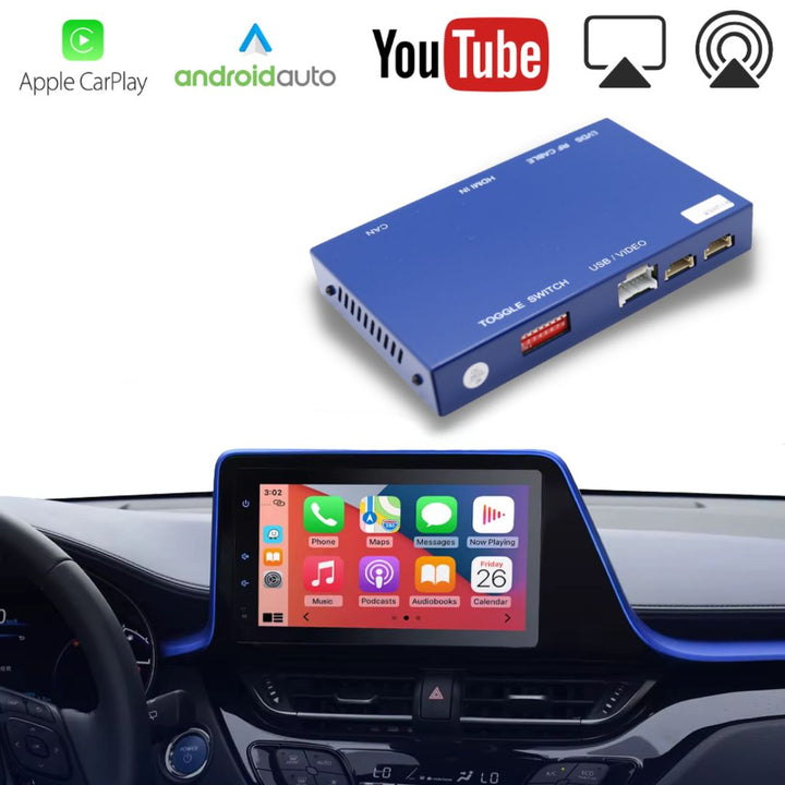 Syncsonic Premium For Toyota Wireless Apple CarPlay Retrofit Android Auto Touch 2 & Entune 2.0