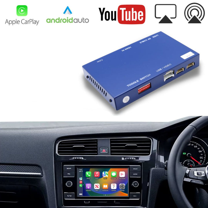 Syncsonic Premium For Volkswagen Seat Skoda Wireless Apple CarPlay Retrofit Android Auto MIB1 & MIB2 car audio product