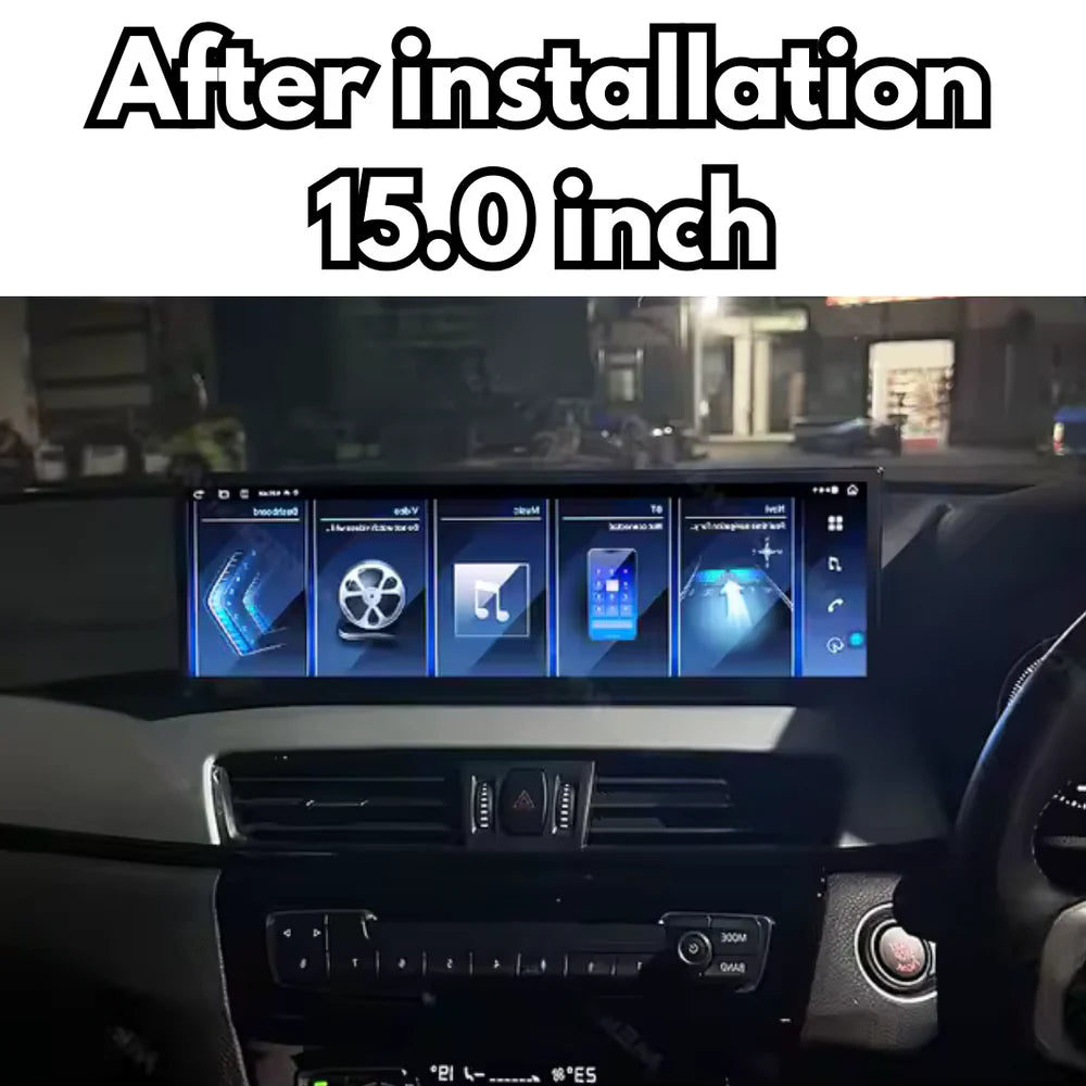 BMW X1 X2 | 2015-2022 | F48 F39 | Android 13 Wireless CarPlay & Android Auto | Car Stereo Head Unit NBT EVO - Pluscenter