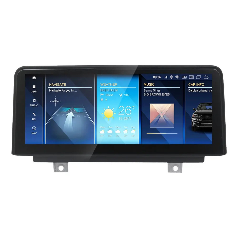 Syncsonic Premium BMW 2 Series Active Tourer 2014-2019 F45 F46 F87 Android 14 Car Stereo Head Unit | CarPlay Android Auto NBT EVO