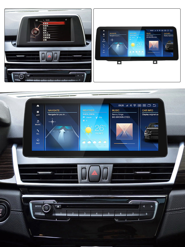BMW 2 Series Active Tourer | 2014-2019 | F45 F46 F87 | Android 13 Wireless CarPlay & Android Auto | Car Stereo Head Unit | NBT EVO - Pluscenter