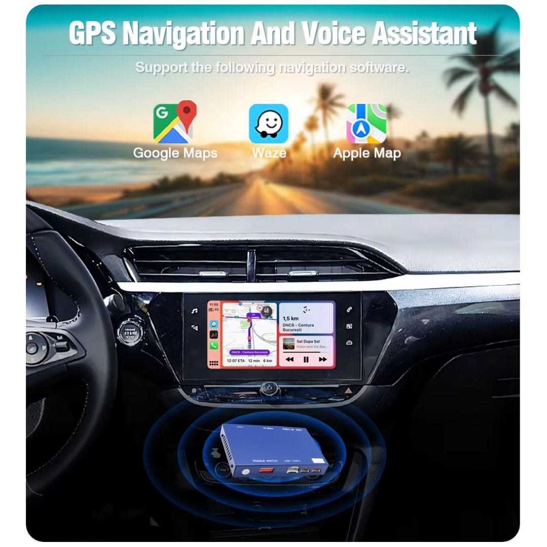 For Citroen Peugeot Vauxhall Toyota Wireless Apple CarPlay Retrofit Android Auto RCC & NAC - Pluscenter