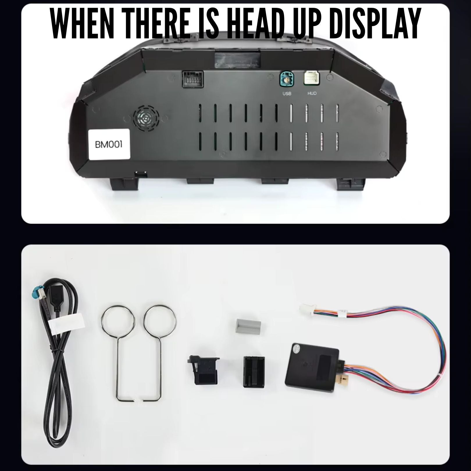 BMW 5 / 6 / 7 Series & X Series F-Chassis 12.3″ Digital Instrument Cluster – LCD Dashboard with CarPlay - Pluscenter