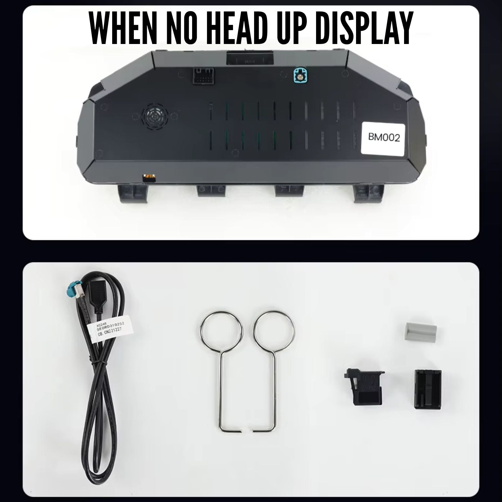 BMW 5 / 6 / 7 Series & X Series F-Chassis 12.3″ Digital Instrument Cluster – LCD Dashboard with CarPlay - Pluscenter