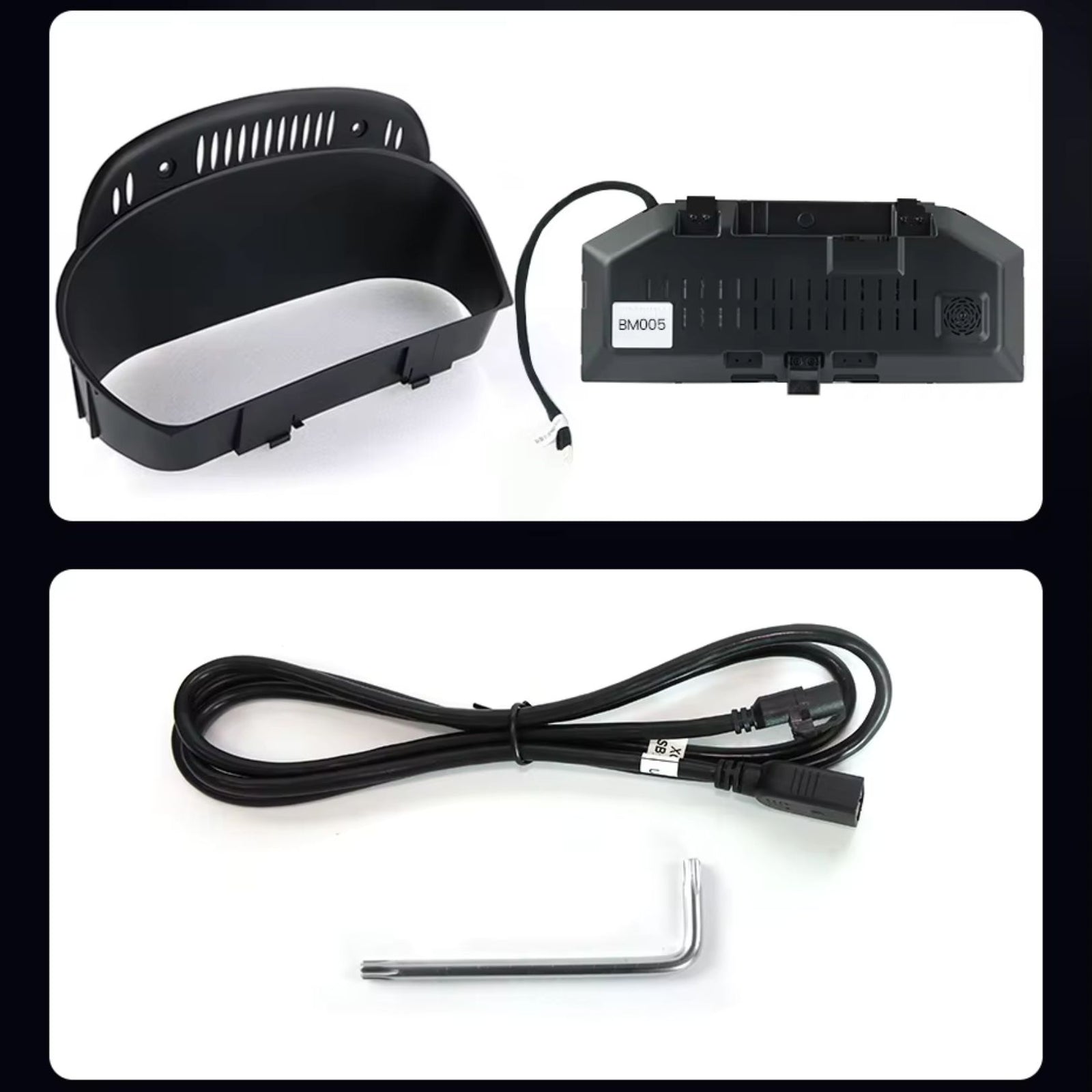 BMW X5 E70 / X6 E71 12.3″ Digital Instrument Cluster – LCD Dashboard with CarPlay - Pluscenter