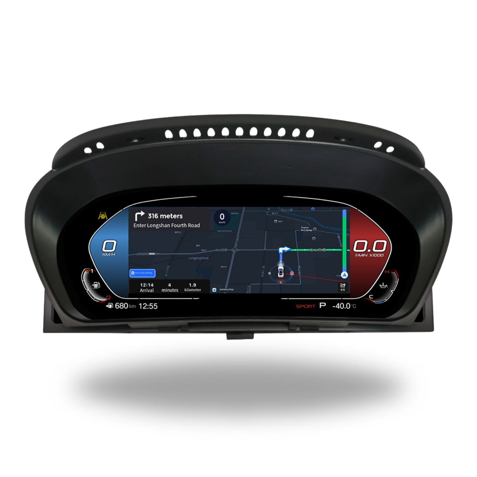 BMW X5 E70 / X6 E71 12.3″ Digital Instrument Cluster – LCD Dashboard with CarPlay - Pluscenter