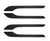 For Tesla 3 | Y Carbon Fiber Door Handle Cover Protector - Pluscenter