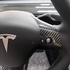 For Tesla 3 | Y Real Carbon Fiber Steering Wheel Cover - Pluscenter