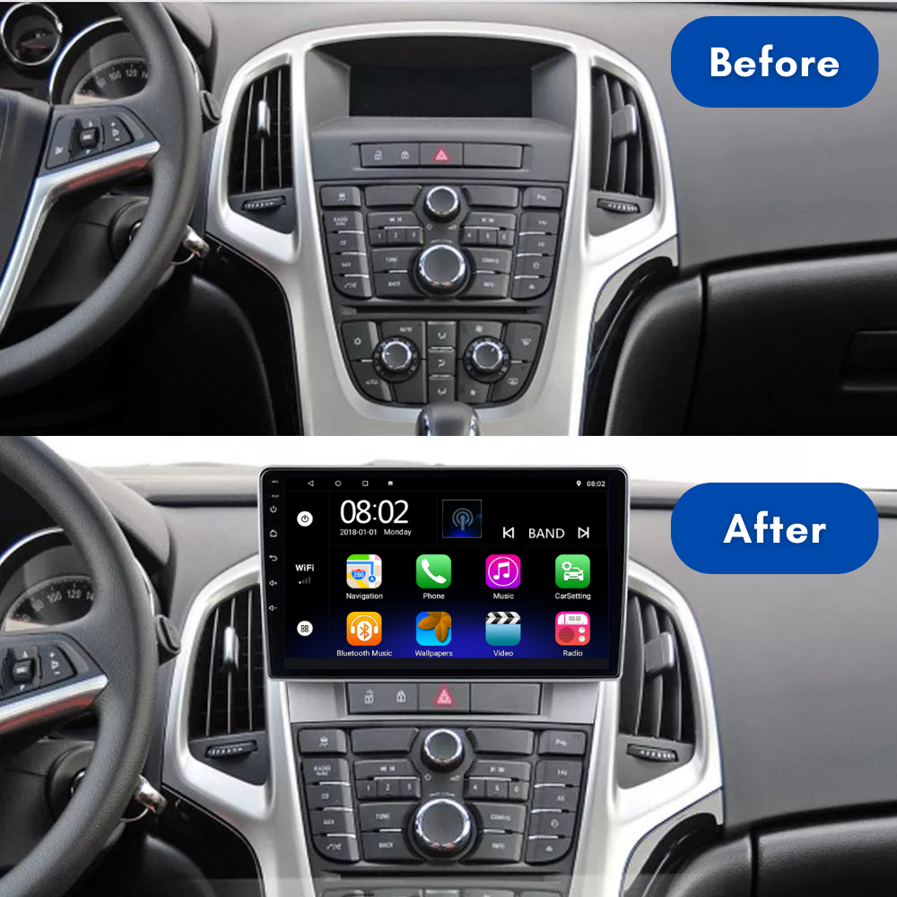 Opel Astra J, 2009-2015, Android 12